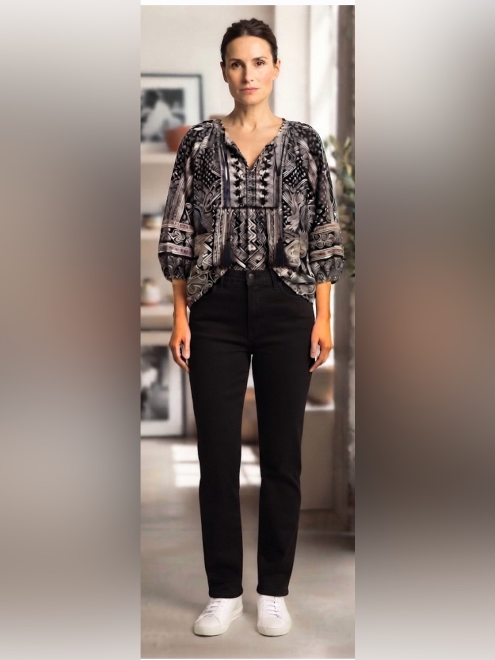 Levi's Black 80’s Mom Jeans